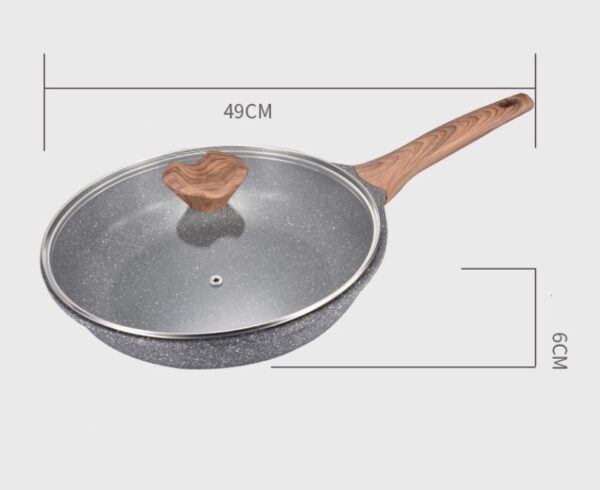 Non-Stick Steak Frying Pan, Ideal for Searing and Cooking Steaks, Easy Food Release and Cleanup