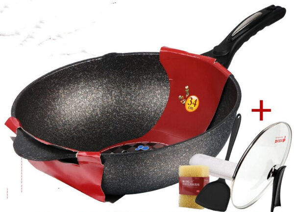 Maifan Stone Non-Stick Frying Pan, Durable and Versatile, Ideal for Easy Cooking and Cleanup