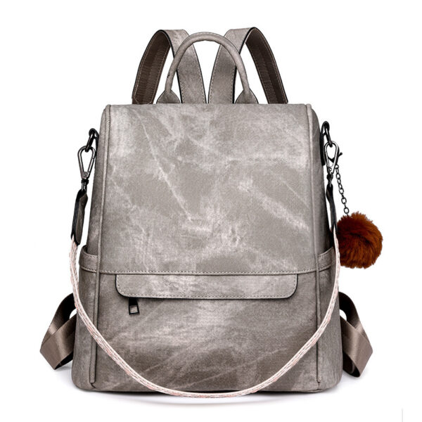 Versatile Casual PU Backpack for Women, Daily Use PU Backpack for Females, Stylish Women's Casual PU Backpack