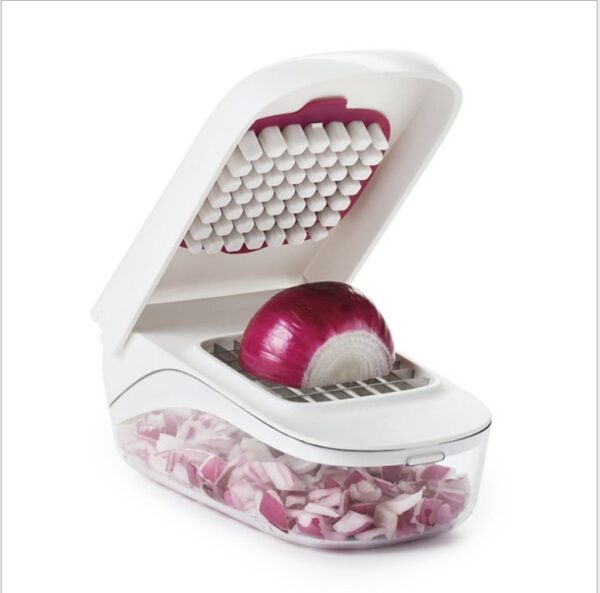 Multifunctional Vegetable Cutter, All-In-One Kitchen Utensil for Slicing and Dicing, Time-Saving Vegetable Cutting Tool