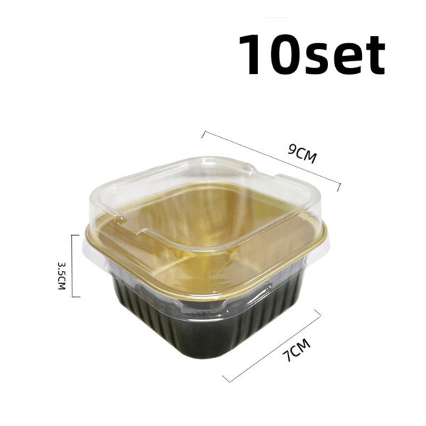 Disposable Tinfoil Baking Cups, Single-Use Foil Cups for Baking, Convenient Cupcake Liners