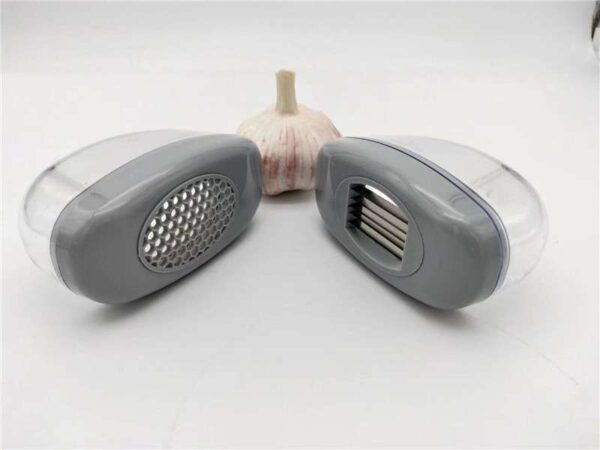 Plastic Small Garlic Cutter for Kitchen, Handy Garlic Chopper Gadget, Efficient Garlic Slicing Tool