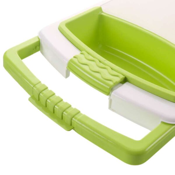 Stacking Plastic Cutting Board for Kitchen Use, Multi-Functional Kitchen Board Set, Durable Plastic Boards for Food Preparation