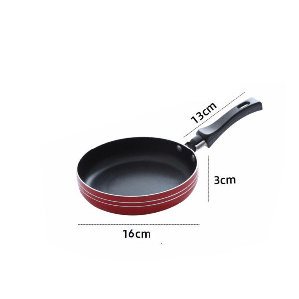 Compact Mini Non-Stick Frying Pan, Perfect for Single Portions and Small Spaces, Easy to Clean and Store