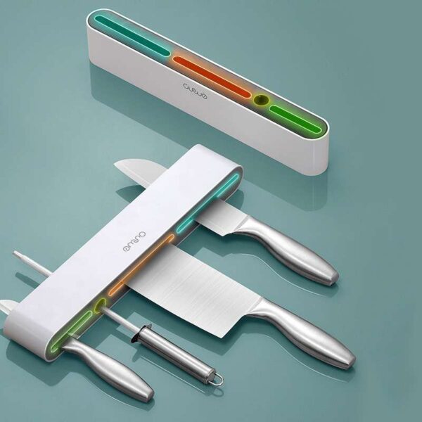 Wall-Mounted Knife Holder, Multifunctional Kitchen Tool, Efficient and Space-Saving Organizer