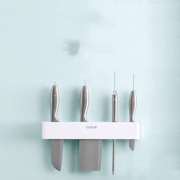 Wall-Mounted Knife Holder, Multifunctional Kitchen Tool, Efficient and Space-Saving Organizer