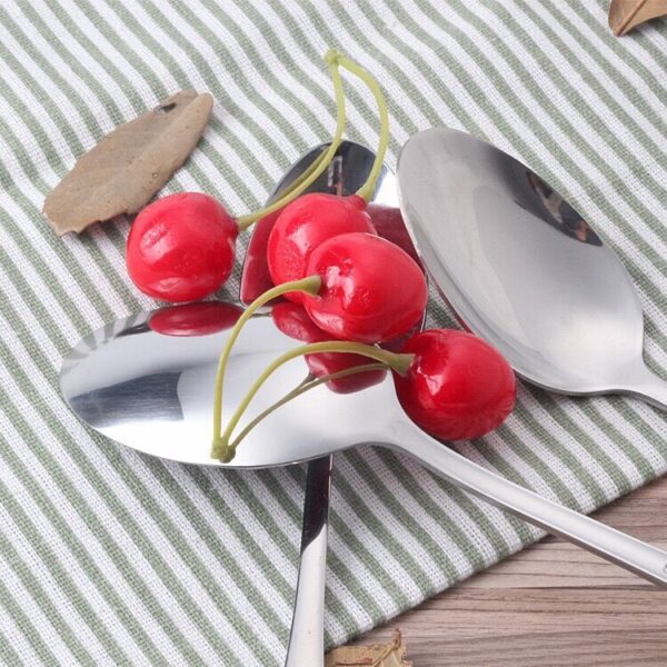 Thickened Stainless Steel Tableware, Durable Soup and Coffee Spoon, High-Quality Utensils for Everyday Use