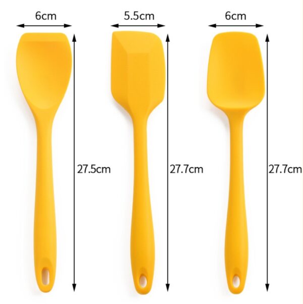 Baking Tools High Temperature Resistant Silicone Spatula, Ideal for Cooking and Baking, Durable and Flexible