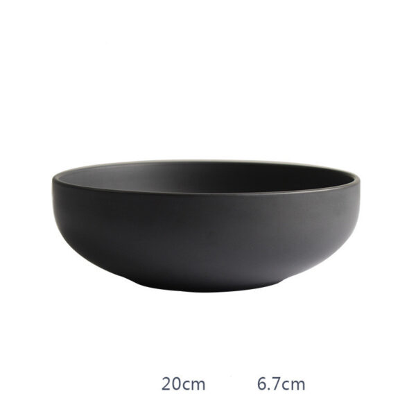 Classic Ceramic Rice Bowl for Everyday Dining, Durable Household Rice Bowl, Elegant Ceramic Bowl for Serving Rice and Other Dishes