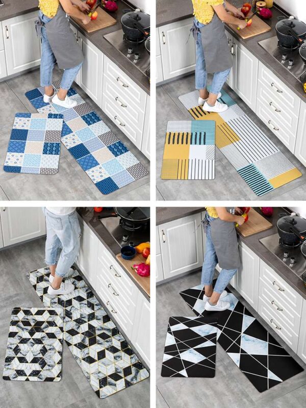 Durable Kitchen Floor Mats for Comfort and Protection, Anti-Fatigue Floor Mats for Kitchen and Dining Areas, Stylish and Functional Mats for Home Use