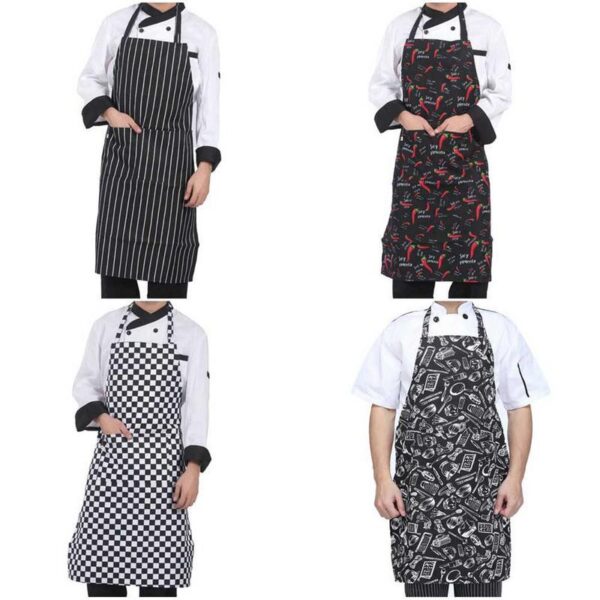 Halter Apron for Cooking and Baking, Stylish Cooking Apron with Halter Neck, Comfortable and Adjustable Cooking Halter Apron