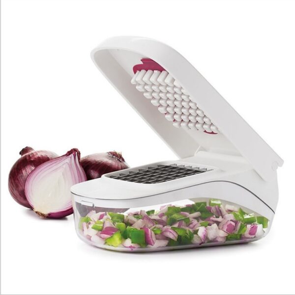 Multifunctional Vegetable Cutter, All-In-One Kitchen Utensil for Slicing and Dicing, Time-Saving Vegetable Cutting Tool