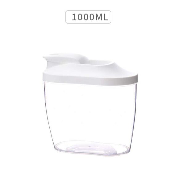 Kitchen Beans and Grain Storage Box, Food Container for Efficient Storage, Clear Plastic Kitchen Organizer