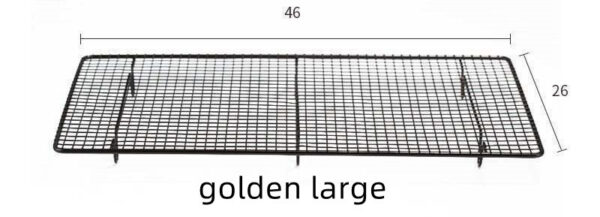 Rectangular Non-Stick Cake Cooling Rack, Premium Baking Cooling Rack for Cakes, Durable Cooling Rack for Even Baking