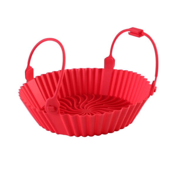 Silicone Air Fryer Accessories, Baking Tools Tray for Even Cooking, Heat-Resistant and Easy to Clean