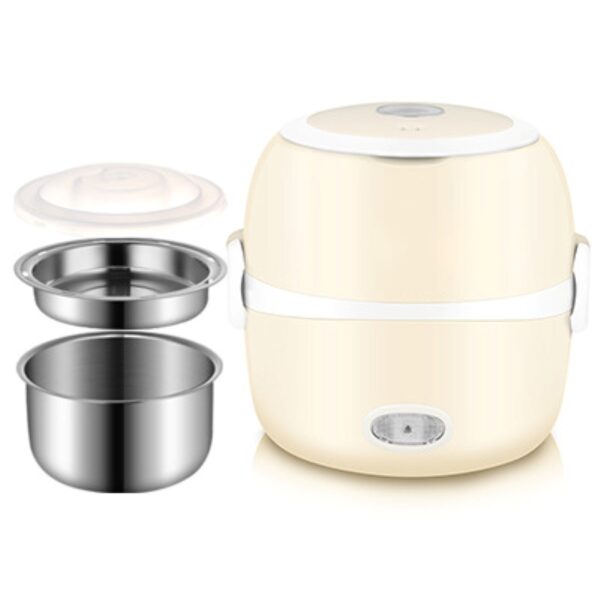 Mini Electric Steamer and Rice Cooker, Compact Kitchenware for Steaming and Cooking, Efficient Mini Rice Cooker for Small Kitchens