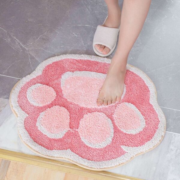 Bathroom Non-Slip Mat, Absorbent Foot Pad, Safe and Comfortable Bathroom Rug