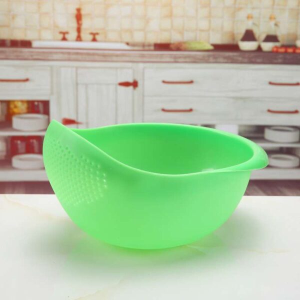 Drain Washing Rice Sieve for Efficient Food Rinsing, Multi-Functional Sieve for Rice and Vegetables, Essential Kitchen Tool