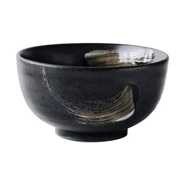 Ceramic Creative Tableware Household Rice Bowl, Artistic Ceramic Rice Bowl, Functional and Stylish Dining Bowl