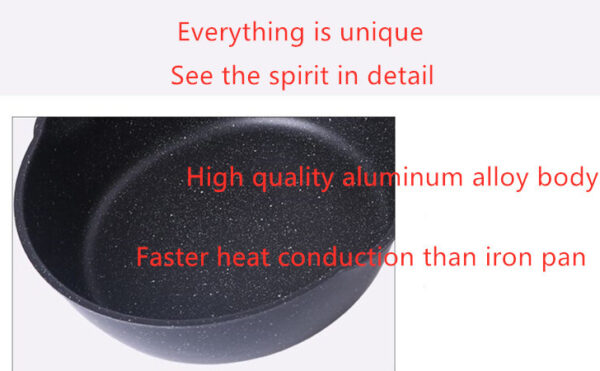 Compact Deep Frying Pan for Home Cooking, Non-Stick Small Wok for Versatile Use, Ideal for Frying and Sautéing