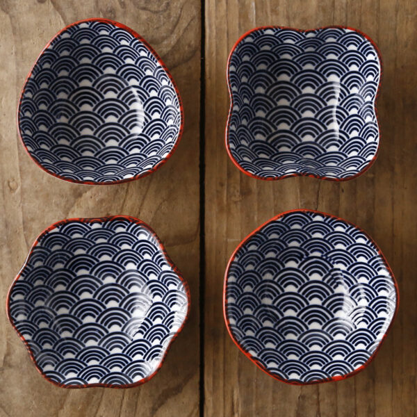 Nordic Style Series Machine Printed Underglaze Ceramic Tableware, Modern Nordic Underglaze Ceramic Tableware Set