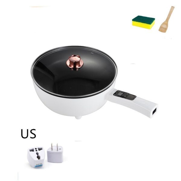 Multifunctional Electric Frying Pan for Household Use, Adjustable Temperature Control, Ideal for Various Cooking Needs