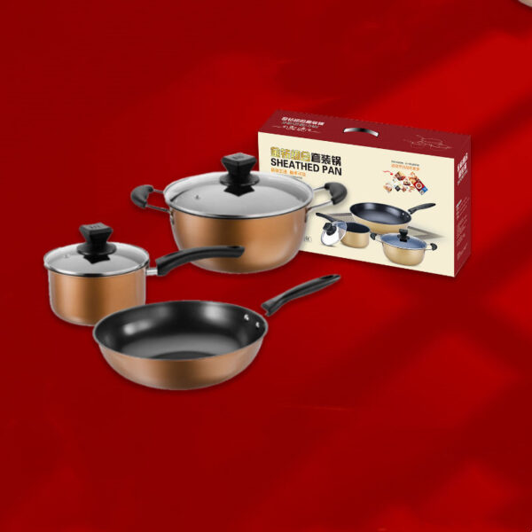 Complete Cooking Pots Set, High-Quality Kitchen Cookware for Everyday Use