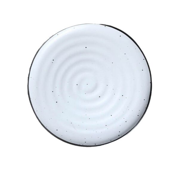 Ceramic Spot Steak Plate, Decorative Tray Tableware, Elegant and Functional Dining Plate