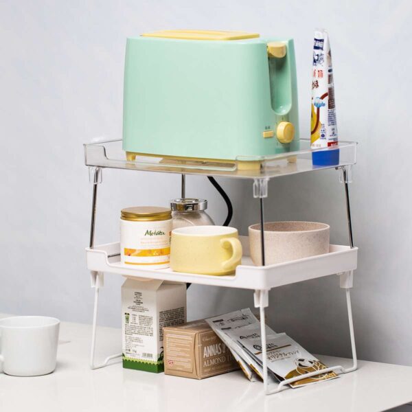 Multifunctional Storage Rack for Kitchen Organization, Kitchen Supplies Rack for Efficient Storage, Space-Saving Kitchen Organizer for Utensils and Accessories