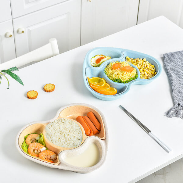 Baby food supplement tableware multifunctional dinner plate, Multifunctional Baby Feeding Plate, Versatile Baby Tableware for Food Supplementation