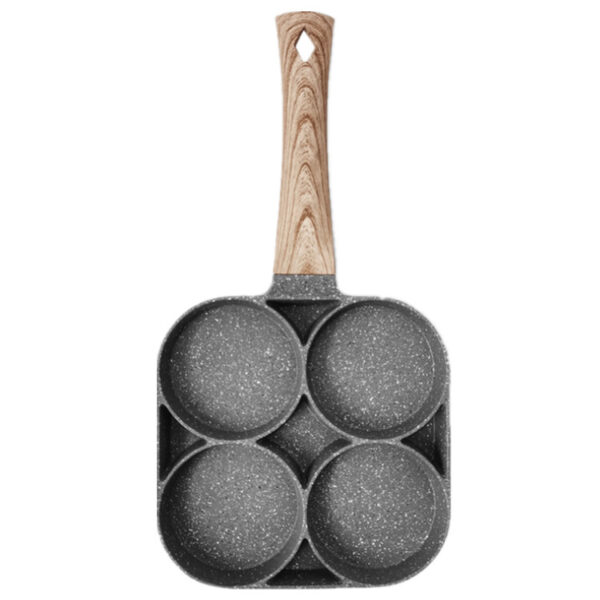 Non-Stick Egg Dumpling Pan, Perfect for Breakfast Egg Burgers and Dumplings, Easy-Clean Cookware