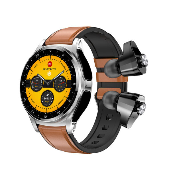 GT66 Smart Watch with TWS 2-in-1 Bluetooth HD Voice Calling, Advanced GT66 Smart Watch with Bluetooth and HD Voice Call