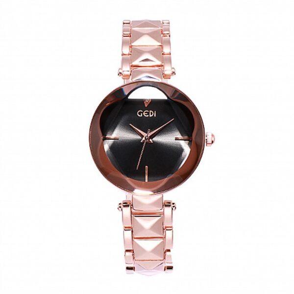 Women's Personalized Fashion Steel Belt Watch, Trendy Women's Watch with Steel Belt and Unique Design, Fashionable Personalized Steel Belt Watch for Women