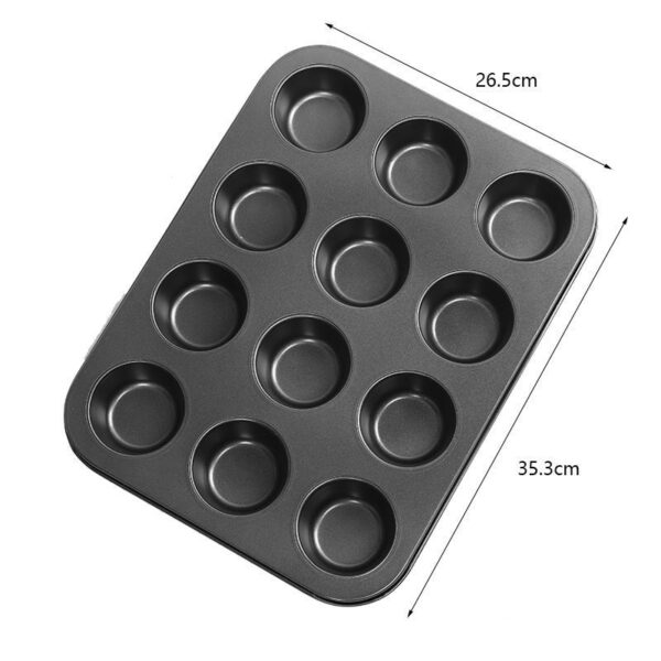 12-Piece Oven Home Baking Tools Suit, Comprehensive Cake Mold Set for Home Baking, Essential Baking Tools for Perfect Cakes