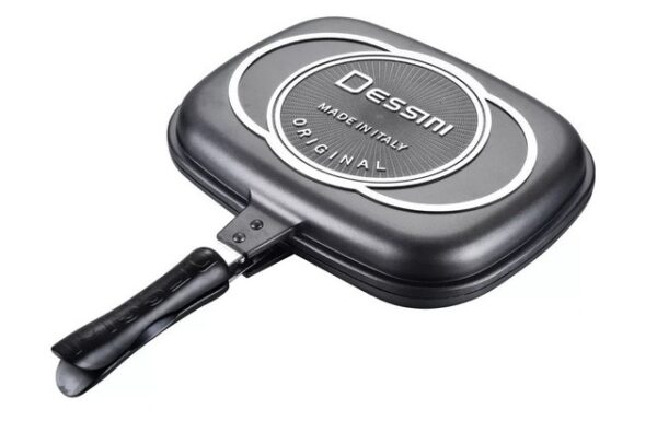 Versatile Double-Sided Non-Stick Frying Pan, Efficient Dual-Surface Cooking Pan, Multi-Functional Non-Stick Skillet