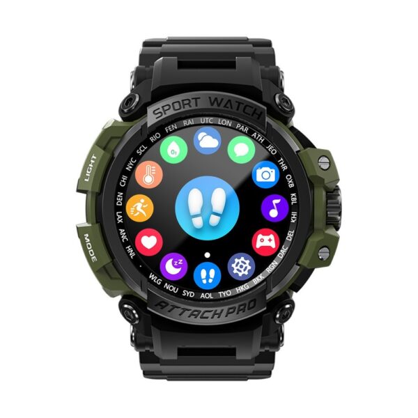 Three-Proof Outdoor Sport Smart Watch with Bluetooth Calling, Durable Outdoor Smart Watch with Bluetooth and Three-Proof Features