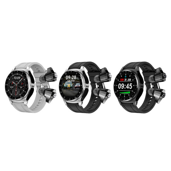 GT66 Smart Watch with TWS 2-in-1 Bluetooth HD Voice Calling, Advanced GT66 Smart Watch with Bluetooth and HD Voice Call