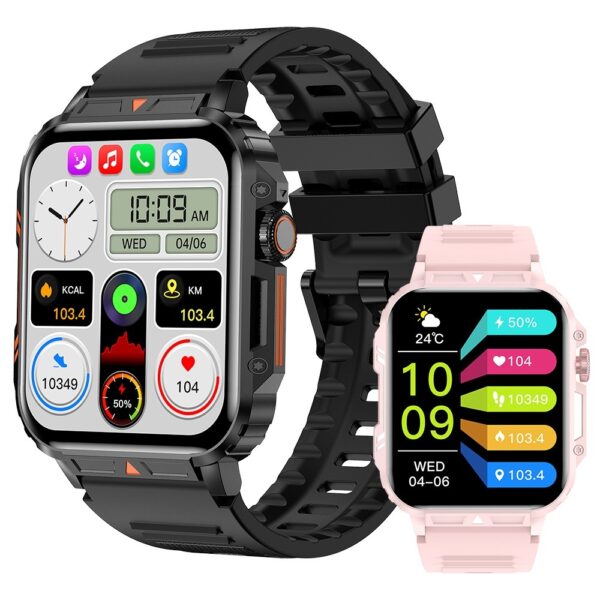 Smart Wireless Call Sport Step Counting Watch, Multifunctional Smart Watch with Wireless Calling and Step Counting, Sports Watch with Wireless Call and Activity Tracking