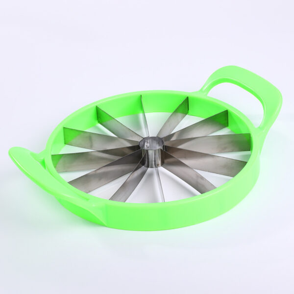 Easy-to-Use Watermelon Slicer, Stainless Steel Fruit Cutter for Perfectly Sliced Watermelon