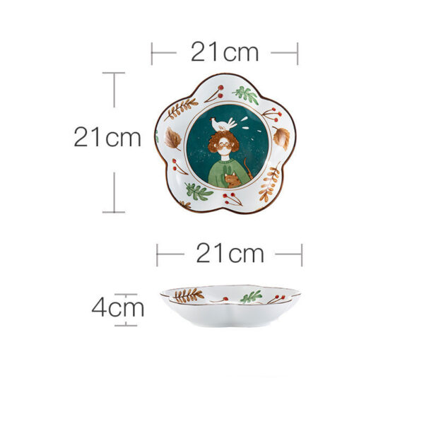 Ceramic Tableware Set Household Ceramic Bowl, Noodle And Dish Combination, Complete Ceramic Tableware Set for Home Dining, Stylish and Functional Bowl and Dish Collection