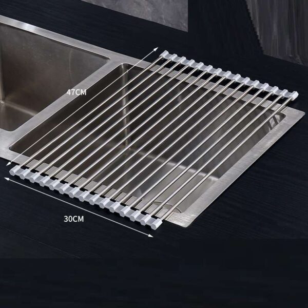 Multifunctional Pot Mat for Kitchen, Creative Minimalist Design with Storage and Drainage, Essential Kitchen Accessory