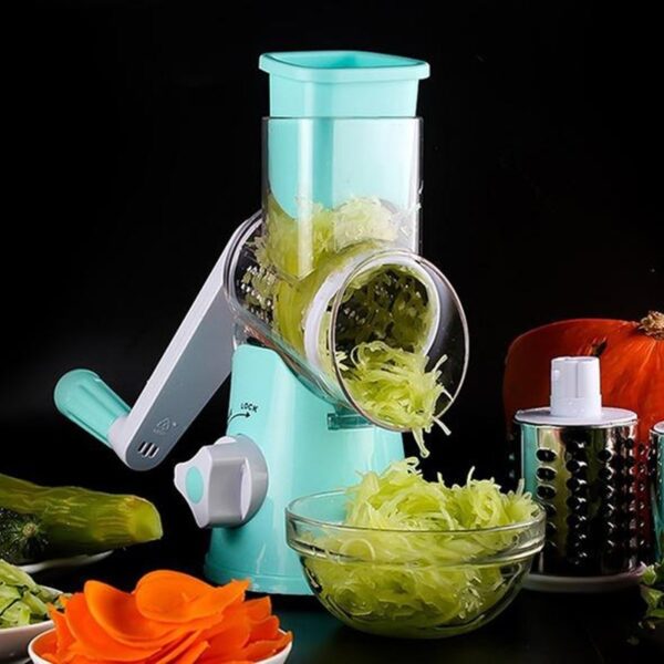 Spiralizer 3-Blade Vegetable Slicer, Multi-Function Spiral Vegetable Cutter, Create Healthy Veggie Noodles Easily