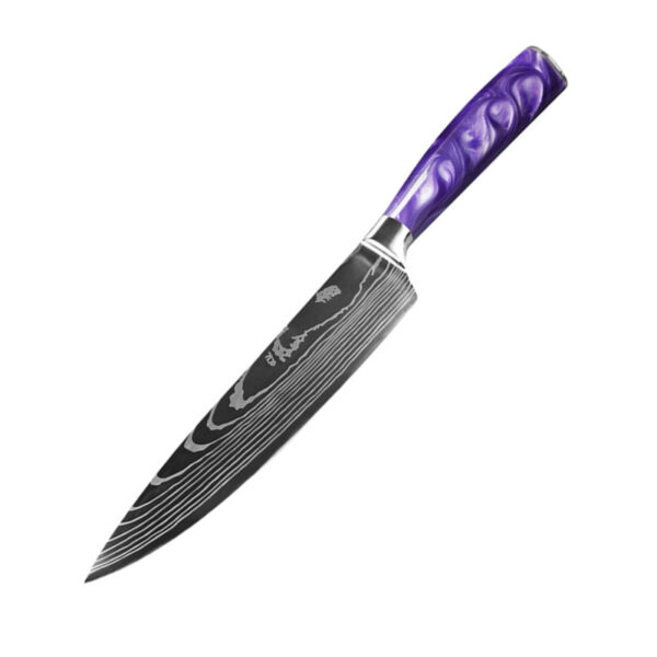 Purple Creative Fruit and Vegetable Knife for Home Use, Stylish Purple Kitchen Knife for Fruits and Vegetables, High-Performance Purple Knife for Cutting