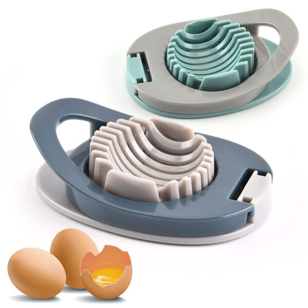 Plastic Kitchen Tool Egg Slicer, Fruit Slicer with Wire Shredder, Multi-Function Kitchen Gadget for Slicing