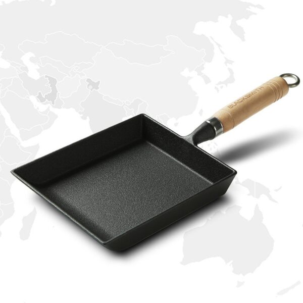 Japanese Tamagoyaki Flat Non-Stick Pan, Perfect for Egg Rolls and Omelets, High-Quality Non-Stick Cooking Pan