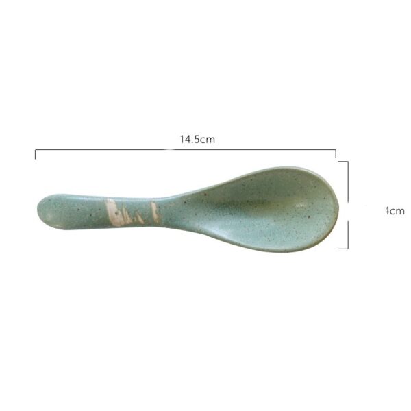 Elegant Ceramic Spoon for Lamian Noodles, Ideal for Japanese and Korean Cuisine, Stylish and Functional Ceramic Spoon for Noodles and Soups