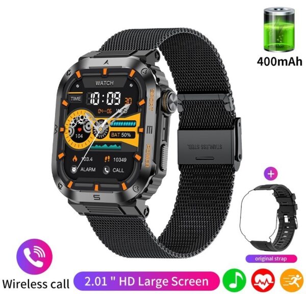 Multifunctional Waterproof Alarm Clock Watch with Large Dial and Smart Reminder, Large Dial Multifunctional Waterproof Smart Reminder Watch