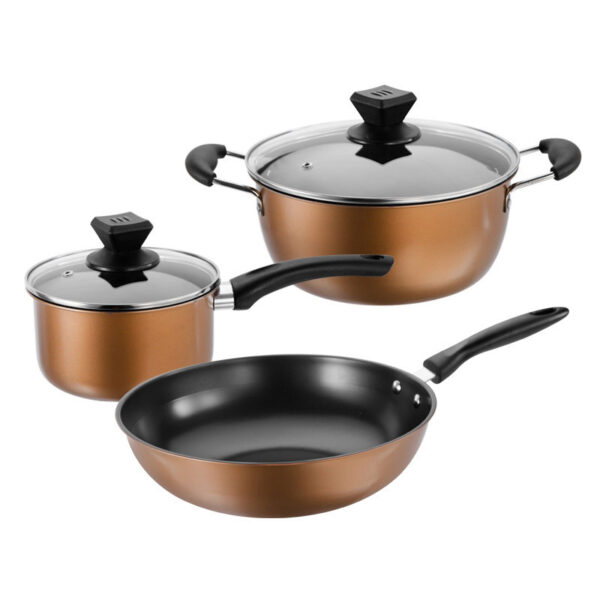 Complete Cooking Pots Set, High-Quality Kitchen Cookware for Everyday Use