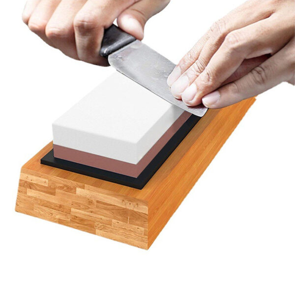 Professional Sharpening Whetstone for Kitchen Knives, Home Kitchen Knife Sharpening Stone, Durable Knife Sharpening Tool