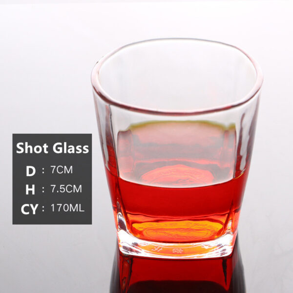 Toughened Glasses Water Cups, Durable Household Drinking Glasses, Elegant and Resilient Water Cup